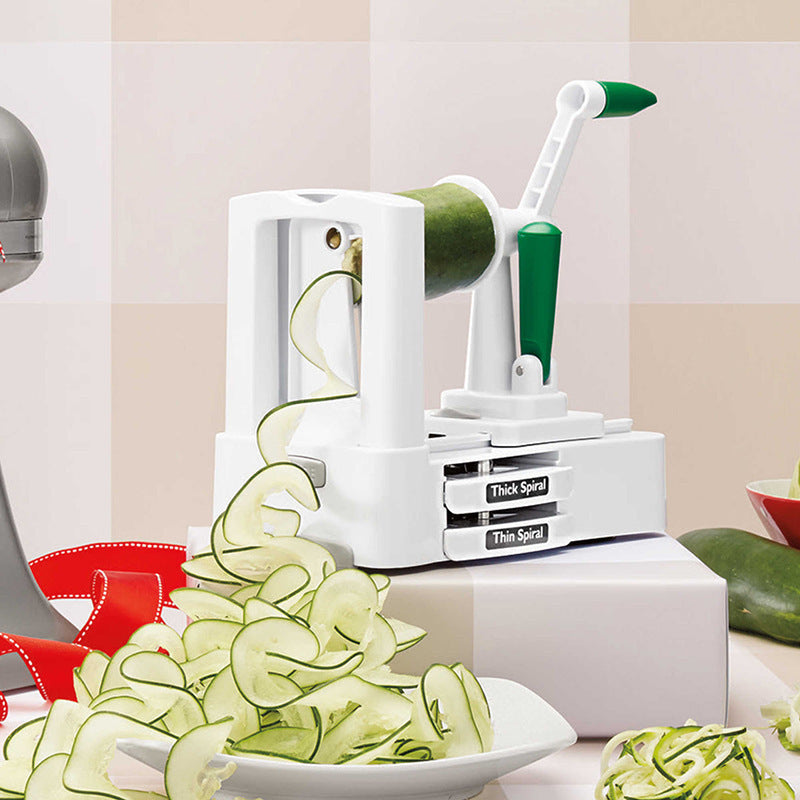 3-in-1 Rotating Vegetable Cutter