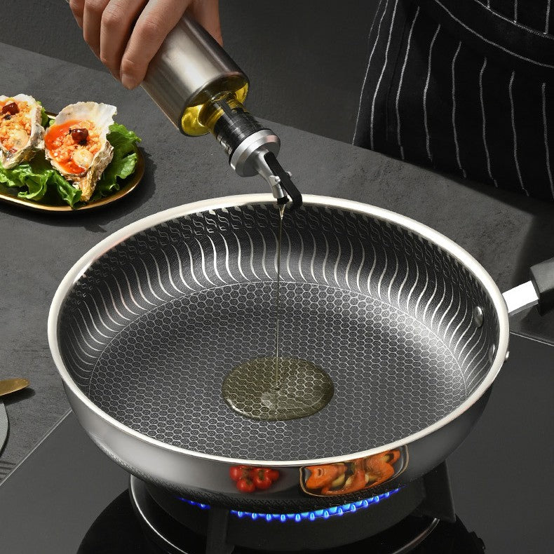 non-stick medical stone deep fry pan