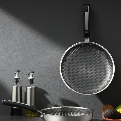 non-stick medical stone deep fry pan