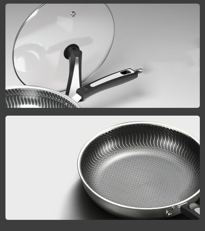 non-stick medical stone deep fry pan